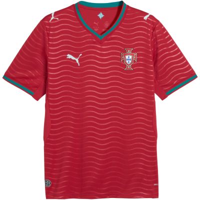 2. Puma FPF Portugal Heimtrikot Replika Vereins-Herren-T-Shirt Rot 783278 01