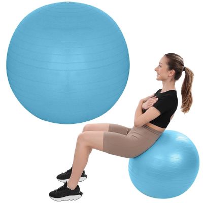 13. FITNESSBALL 65CM ANTIBRUSTBLAU