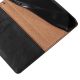 13. Magnet Strap Case für iPhone 12 Tasche Wallet + Mini Lanyard Pendant Schwarz