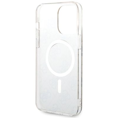 6. Guess IML 4G MagSafe Case für iPhone 15 Pro Max - Braun