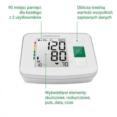 19. Medisana BU 512 Oberarm-Blutdruckmessgerät