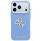3. Guess Smooth & Big Strass Logo Hülle für iPhone 18 Pro / 17 Pro - Blau