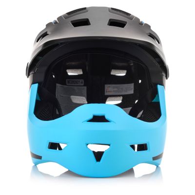 2. Meteor Hydra M Integral-Fahrradhelm 55-58 cm Schwarz/Blau