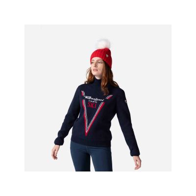3. Rossignol W Victoire Tn Strickpullover in Marineblau