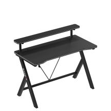 Huzaro Hero 1.9 Schwarzer Gaming-Schreibtisch