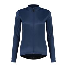 Rogelli CORE Damen-Langarmshirt, marineblau, Größe 2XL