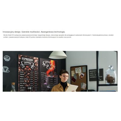 20. AVTEK DS2 65"-Informationsmonitor