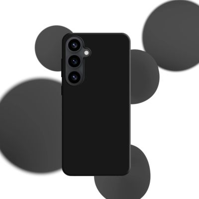 6. 3mk Silikonhülle für Samsung Galaxy S25+ - Schwarz