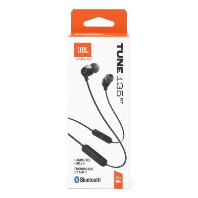 10. JBL T135BTBLK Bluetooth-In-Ear-Kopfhörer, schwarz
