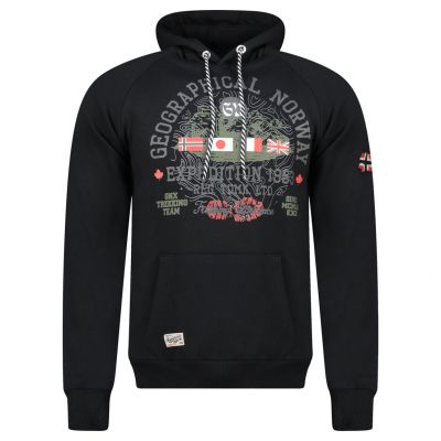 Geographical Norway Gexpe DB 100 M Sweatshirt WZ3003H/GN-Schwarz
