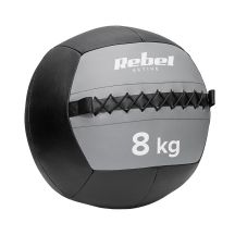 Medizinball für Übungen 8 kg REBEL ACTIVE