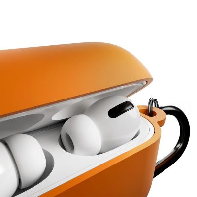 3. Puro Icon Hülle für AirPods Pro 3 – Orange