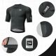 5. Rockbros 15220032001 ROAD TO SKY Herren-Radtrikot Kurzarm S - Schwarz