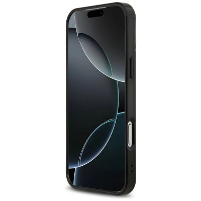 5. AMG Double Layer Transparent Graphics MagSafe Case für iPhone 17 Pro Max – Schwarz