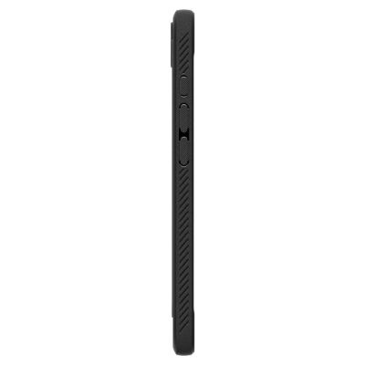 4. Spigen Rugged Armor MagSafe Hülle für iPhone 16e / 17e - Schwarz