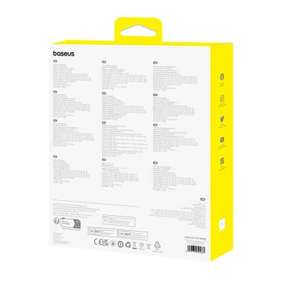 7. Baseus Blade2 12000mAh 65W Powerbank mit Digitalanzeige (mit Baseus Mini White Series USB-C - USB-C 100W (20V/5A) 50cm schwarzes Kabel) - Blau
