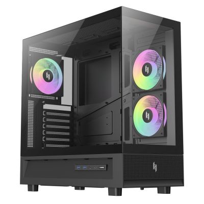 11. GameMax NEX C51 BK Computersicherheit & Halterungen Schwarz