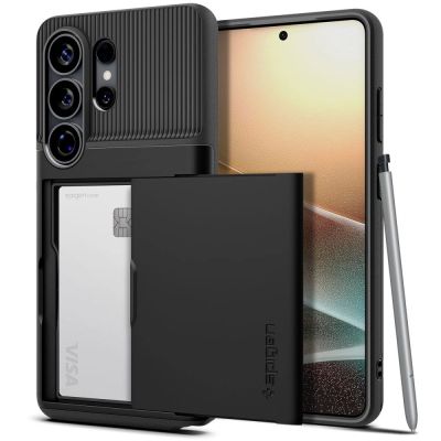 Spigen Slim Armor CS Hülle für Samsung Galaxy S26 Ultra - Schwarz