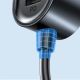 15. Joyroom Autoladegerät 2xPD + 2xQC3.0 72W 1,5m schwarz (JR-CL05)