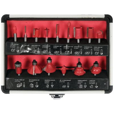 2. Yato YT-68007 Fräser-Set, 15-teilig.