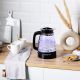 5. Russell Hobbs 26080-70 Wasserkocher 1,7 l 2400 W Schwarz, Transparent