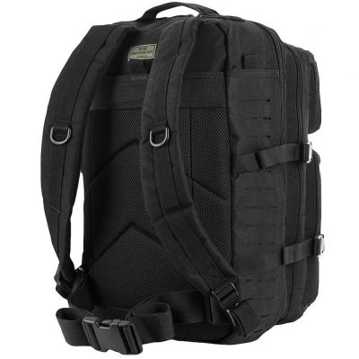 3. M-TAC Large Assault Pack Laser Cut Rucksack - Schwarz