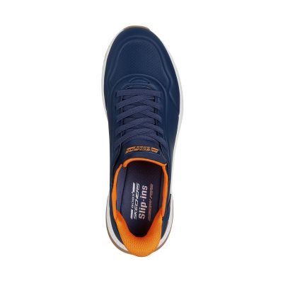 3. Skechers Bobs Squad 4 Direct Step Herrenschuhe Marineblau 118424 NVY