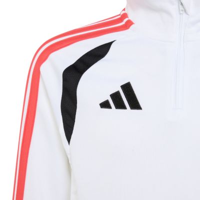 8. adidas Tiro 26 League Trainingsshirt für Kinder, Weiß, Schwarz und Rot, KR0370