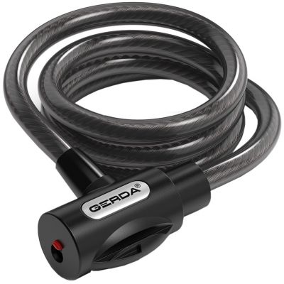 Gerda Fahrradschloss, Kabel, runder Körper, Schlüsselabdeckung Flex 1200/8V OSFL012000806V2XP