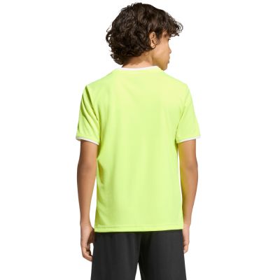 3. adidas Entrada 26 Jersey Kinder-T-Shirt Neongelb KE9845