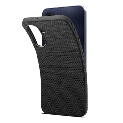 7. Spigen Liquid Air Case für Samsung Galaxy A26 5G - Mattschwarz