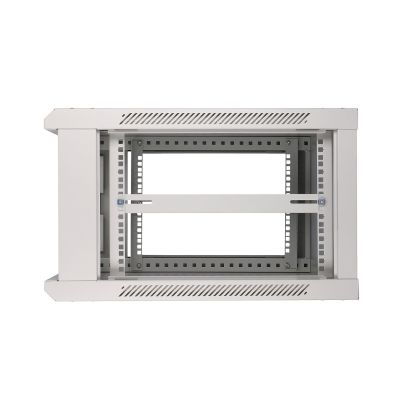 11. EXTRALINK Wandregalschrank 6 HE 600 x 600 mm GRAU