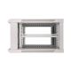 11. EXTRALINK Wandregalschrank 6 HE 600 x 600 mm GRAU
