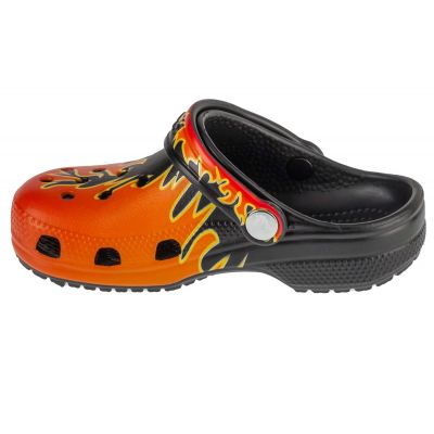 2. Crocs Classic Flames Clog Jr 210993-0C4 Flip-Flops