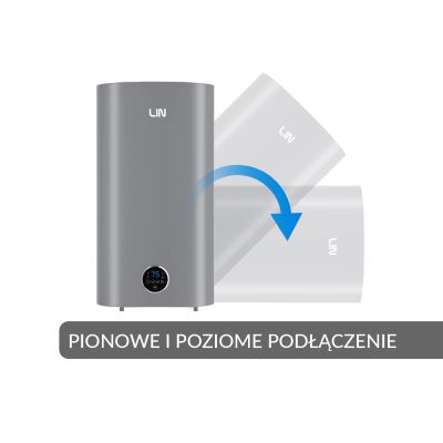 11. Elektroboiler LIN LIFVD1SMGY 100L UNIVERSAL grau WLAN