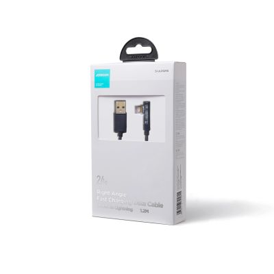 5. Joyroom Gaming-Kabel S-UL012A6 Lightning (gewinkelt) / USB-A (gerade) 2,4 A 1,2 m – blau