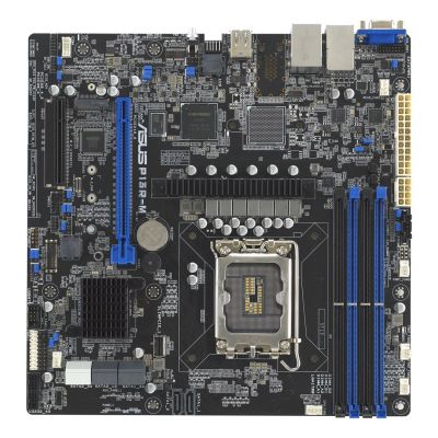 Asus P13R-M Motherboard 1x LGA1700 Intel Xeon E-24XX C262 (4xDIMM, 8x SATA, 1xM.2, 2x1GbE, ASMB11-iKVM, mATX)