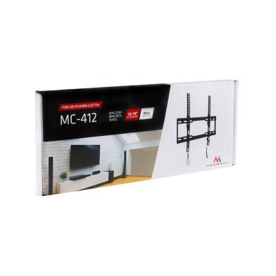 12. MACLEAN TV-WANDHALTERUNG, VESA MAX 400X400, 32-70", 45KG, NEIGUNGSVERSTELLUNG +0°~-10°, MC-412
