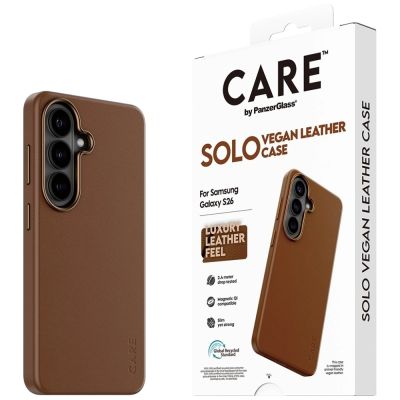5. CARE by PanzerGlass Solo Hülle für Samsung Galaxy S26 - Braun