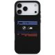 3. BMW M Silikonhülle mit horizontaler Linie und MagSafe-Funktion für iPhone 17 Pro Max – Schwarz