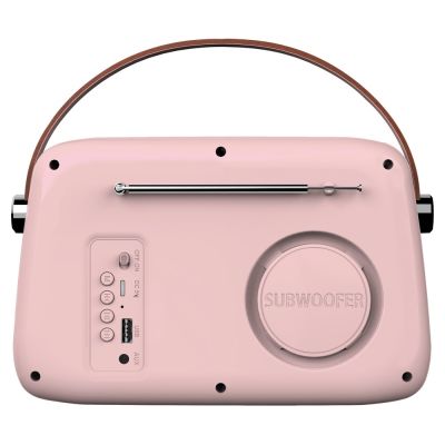 2. SAVIO Tragbares Radio Pink RS-03
