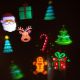 21. LED-Projektor mit austauschbaren Folien für Halloween