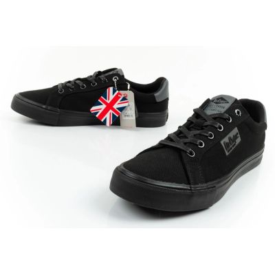 8. Lee Cooper Herren-Sportschuhe, modische Sneaker in Schwarz, bequem