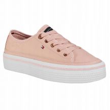 Tommy Hilfiger Flatform-Sneaker mit Glitzerdetail W FW0FW05013