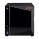 7. NAS Asustor AS3304T v2; Tower; 4x (3,5" SATA HDD/ 2,5" SSD); Realtek RTD1619B, 2 GB DDR4, 1x 2,5 GbE, 3x USB 3.2