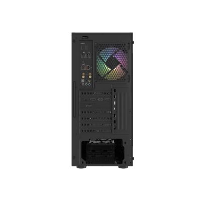 46. FURY COMPUTERGEHÄUSE FURY SHOBO RGB MIDI TOWER MIT FENSTER SCHWARZ