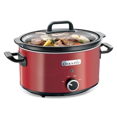 Crock-Pot SCV400RD-050 Schongarer 3,5 l (Rot)