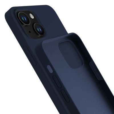 28. 3mk Silikonhülle für iPhone 15 – Marineblau