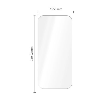 9. Tech-Protect Glass Fit+ 2er-Pack Panzerglas für iPhone 16 Pro Max / 17 Pro Max - transparent