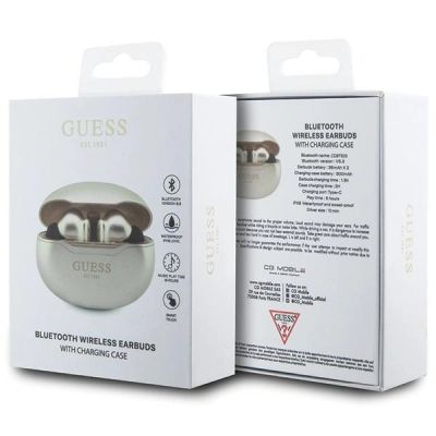 4. Guess Classic EST Bluetooth TWS Kabellose Kopfhörer - Gold